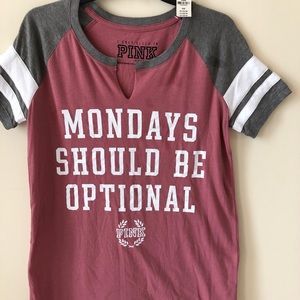 Pink Sleep Shirt - Medium